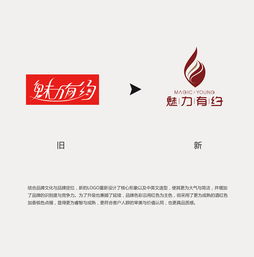 一家美容院的品牌logo与vi设计 魅力有约