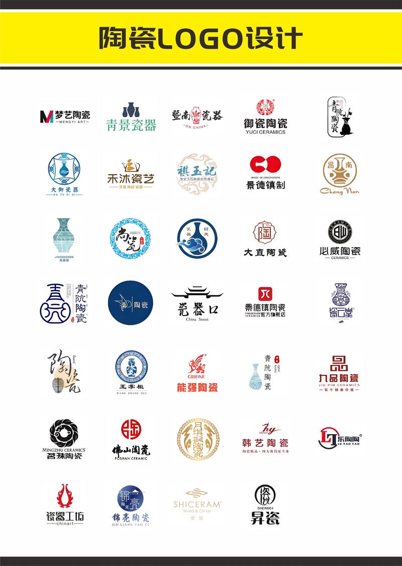 陶瓷logo设计指南 从创意到商标注册的完整流程
